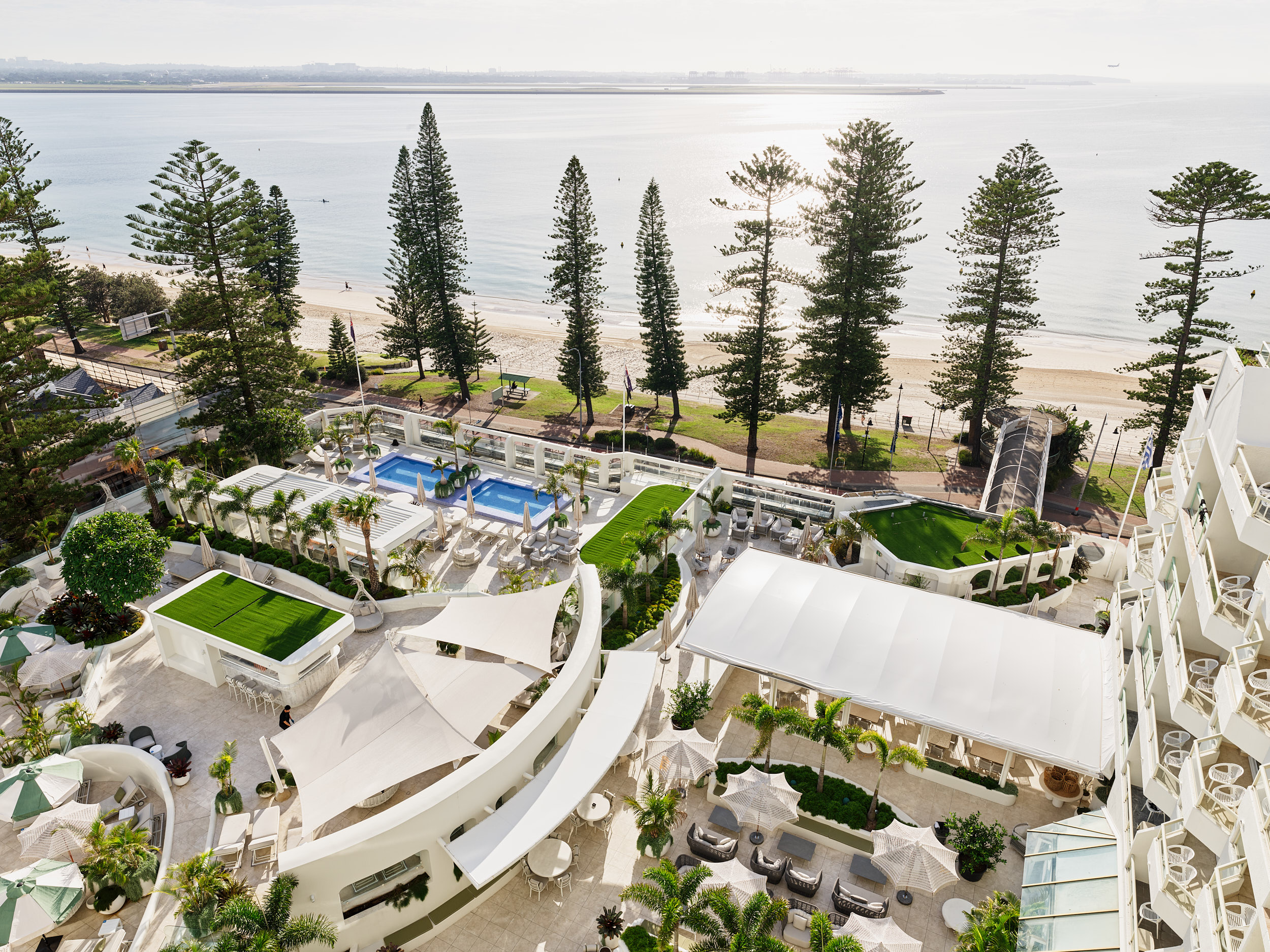 The Brighton Hotel heritage pub on Grand Parade, historic landmark in Brighton-Le-Sands NSW 2216